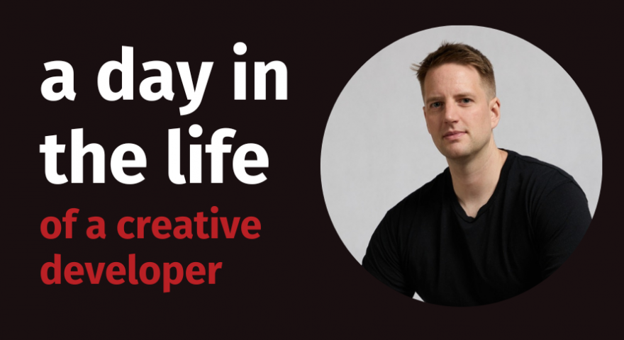 A day in the life of a creative developer Headshot of David Malone
